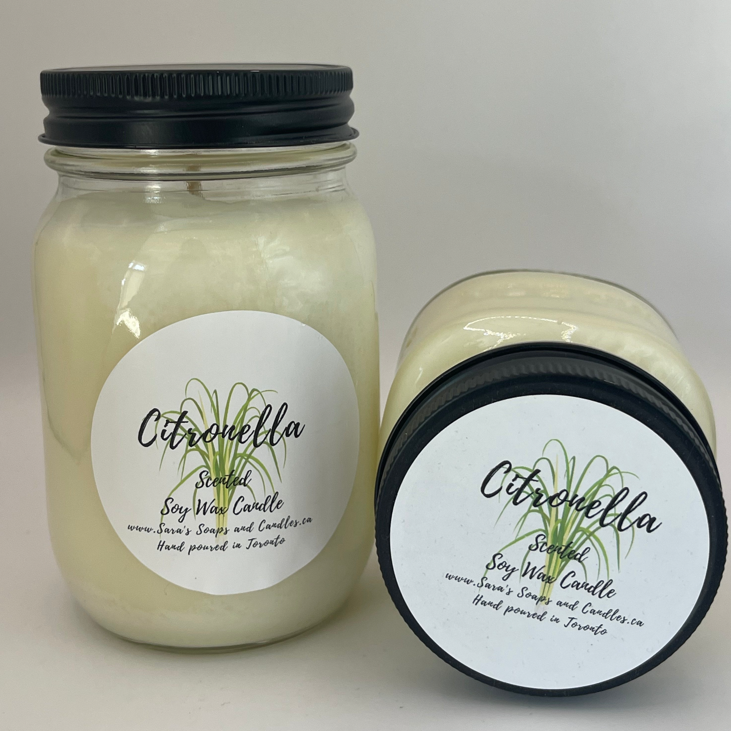 Citronella Candle by Sara's Soaps & Candles