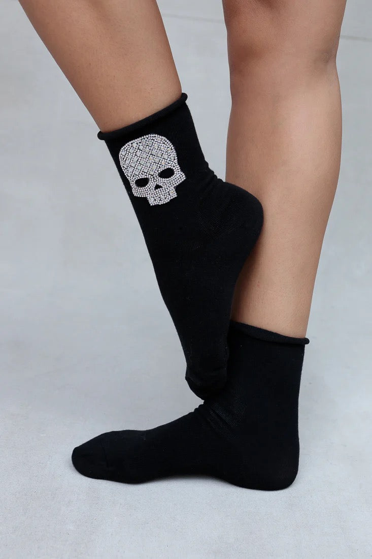 Crystal Skull Socks