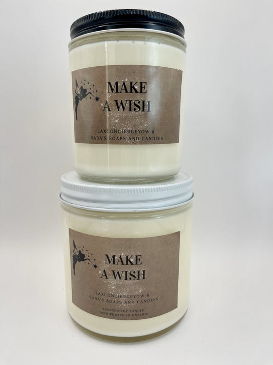 Make A Wish Single Wick Soy Candle