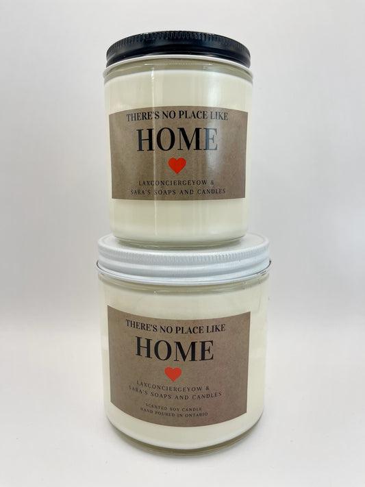 There's No Place Like Home Single Wick Soy Candle